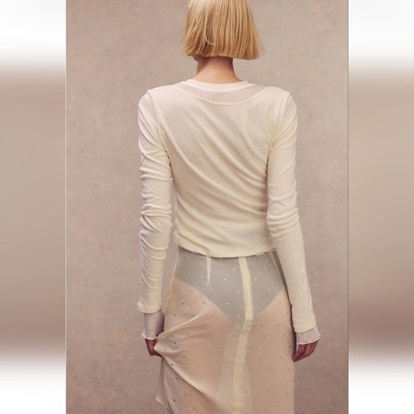 SHEER COTTON TOP - Picture 2 of 7